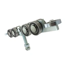 8-Wheel Truck Assembly for Cantilever Gates 2" Guide Wheels, 2" Standard Bearing