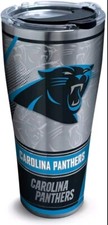 Tervis Edge 30oz Stainless Steel Tumbler NFL Carolina Panthers Insulated Travel