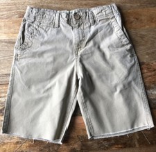 Lucky Brand Boy  s Khaki Cutt-off Shorts Sz.12