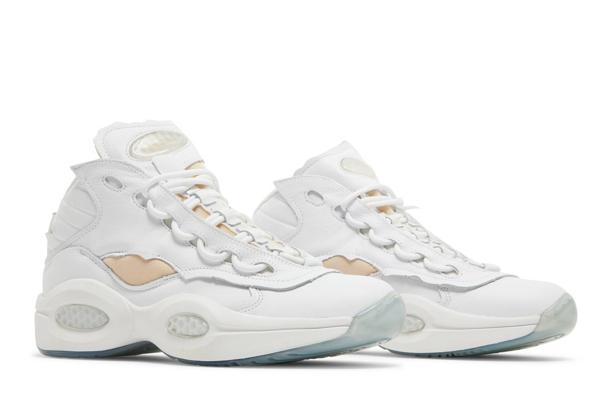 靴 maison margiela Reebok question Reebok x Maison Margiela Question Mid Sneakers | White