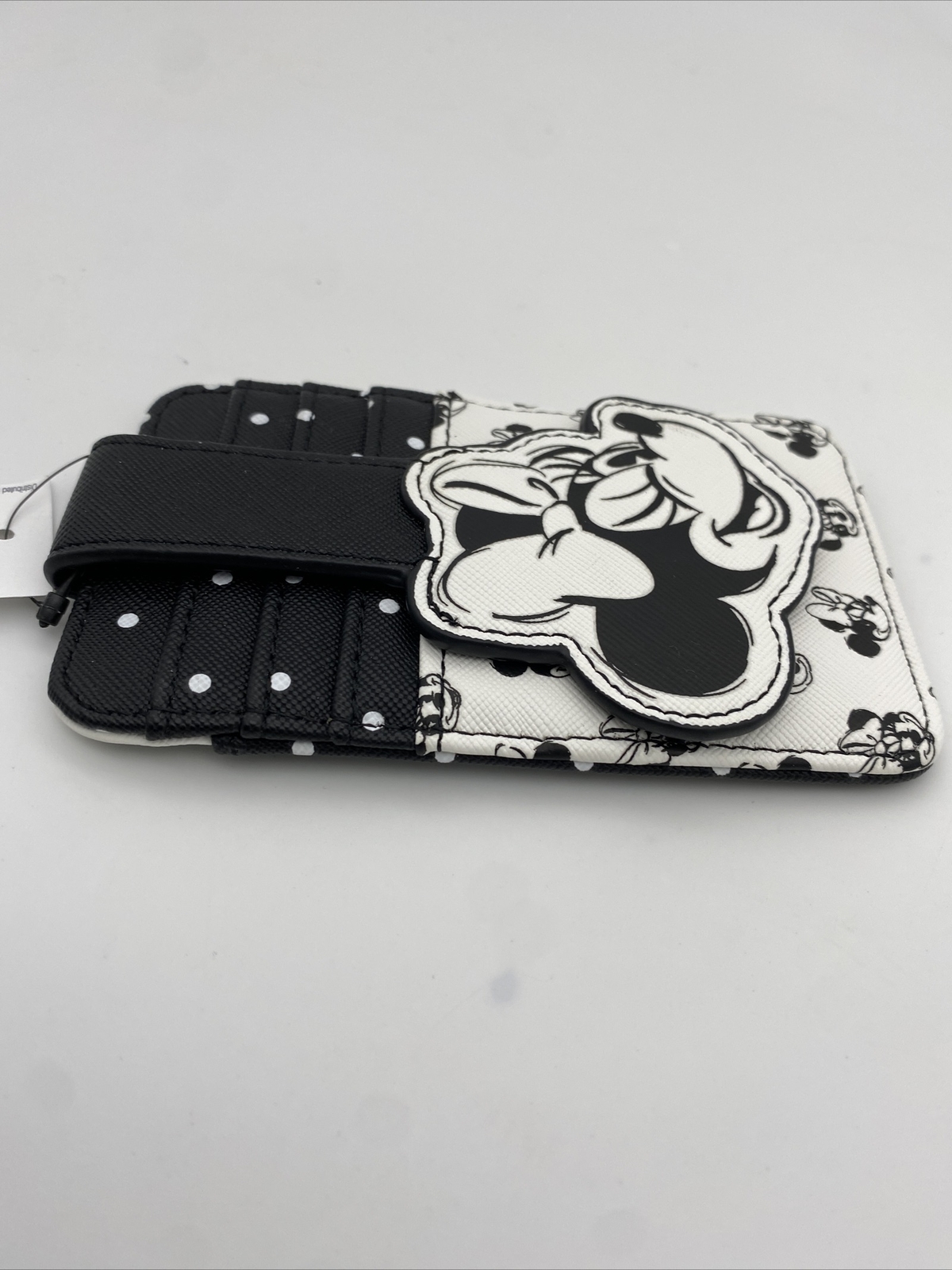 Disney Parks Wallet Minnie Mouse Winking Sketch Faces Slim Wallet ID