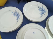 Speiseservice,  LIMOGES BHL NR. 14) JUGENDSTIL, 14 Teile