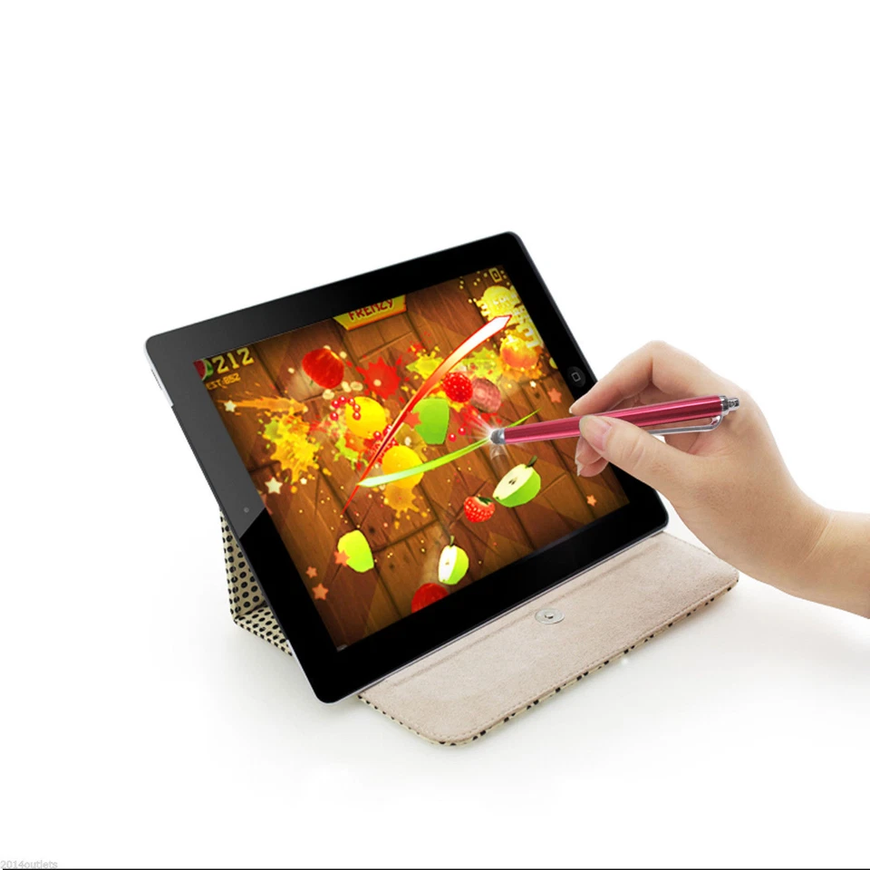 10pcs Metal Universal Touch Screen Pen Stylus For Cell Phone iPhone iPad Tablet - Image 3 of 4