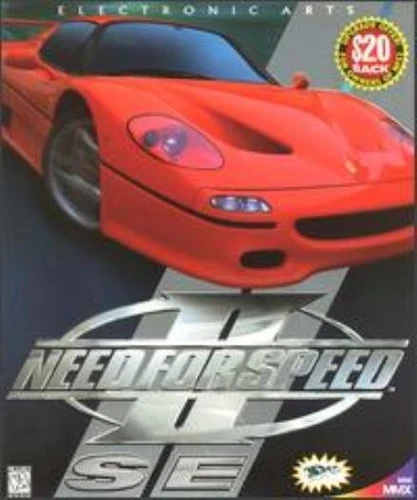 Need for Speed II 2 SE PC CD drive cool sports car road race arcade racing game