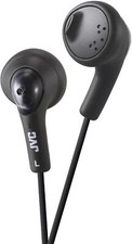 JVC HAF160B Gumy Ear Bud Headphone Black