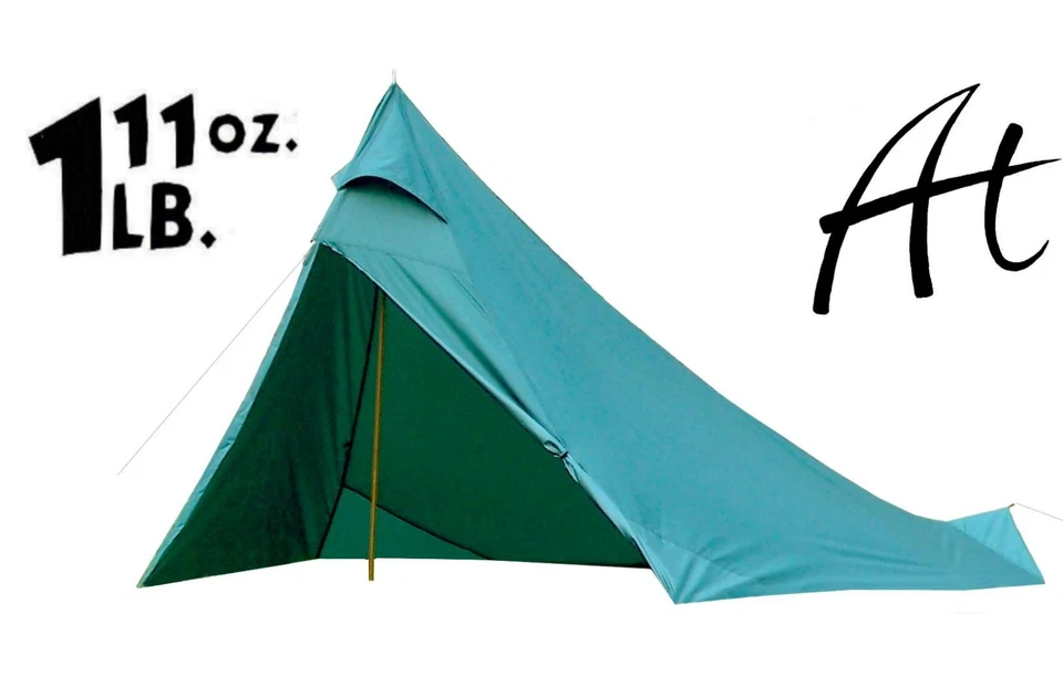 Backpacking Tent Mark V 2 Man plus Ultra light 6' tall 1 Lb 11.6 Pyramid Plus FB - Image 2 of 4