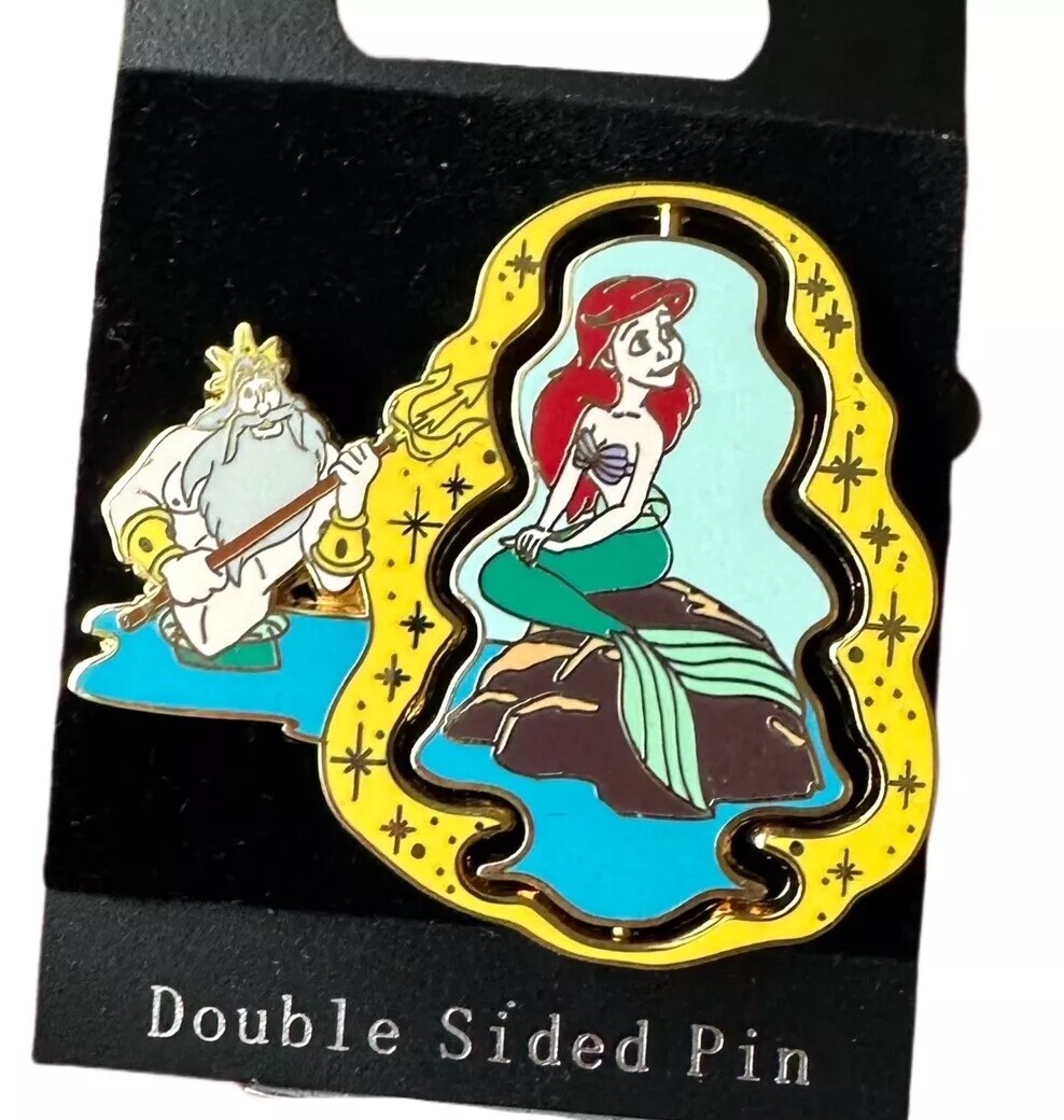 NOC Disney pin Ariel Little Mermaid Fins to Feet Spinner King