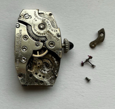 Vintage Warwick / Michel 640 / Incomplete Watch movement for parts