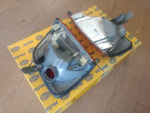 MERCEDES W124 LEFT&RIGHT SIDE TURN INDICATOR, COMPLETE, COLOR: AMBER, HELLA - Picture 10 of 12