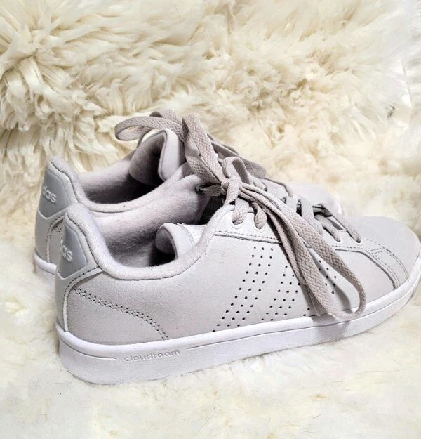 Zapatillas Adidas Cloudfoam Advantage para mujer gris limpio 6,5 Foto 3 de 4