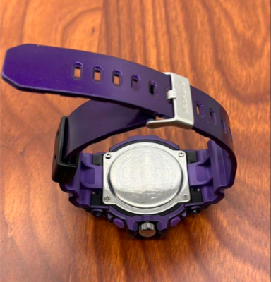 CASIO G-SHOCK GAC-110-6AJF Purple Resin Quartz Analog Chronograph