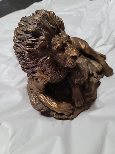 Mormonenkunst & Bronze Löwe & Lamm - Bild 5 von 6