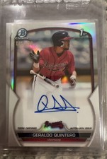 2023 Bowman Chrome Geraldo Quintero Auto