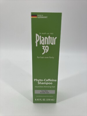 Plantur 39 Phyto-Caffeine Shampoo for Thinning Hair White Tea Extract 250 ML
