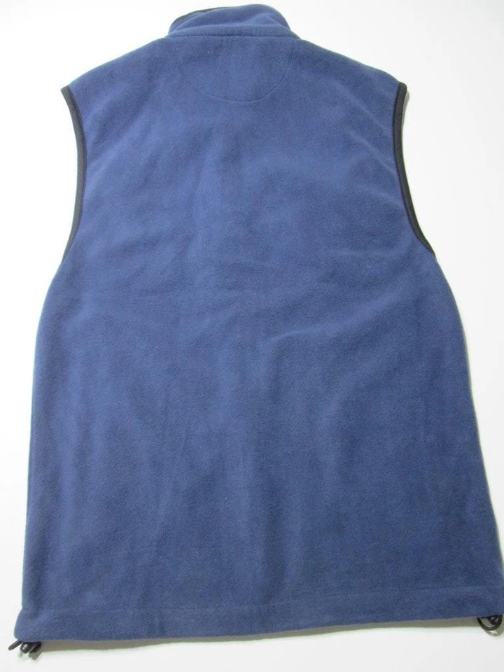 全新带标签 Chestnut Hill 女式 XS 码羊毛背心海军蓝外套 — 第 2/4 张图片