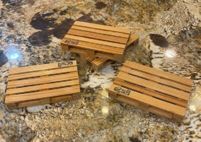 Labyrinth BCN Novelty Mini Pallet Drink Coaster x 4