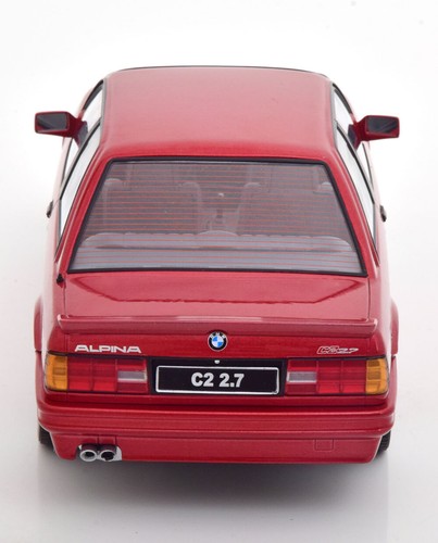 Scala 1:18 KK BMW Alpina C2 2.7 E30 1988 rosso metallizzato - Foto 6 di 6