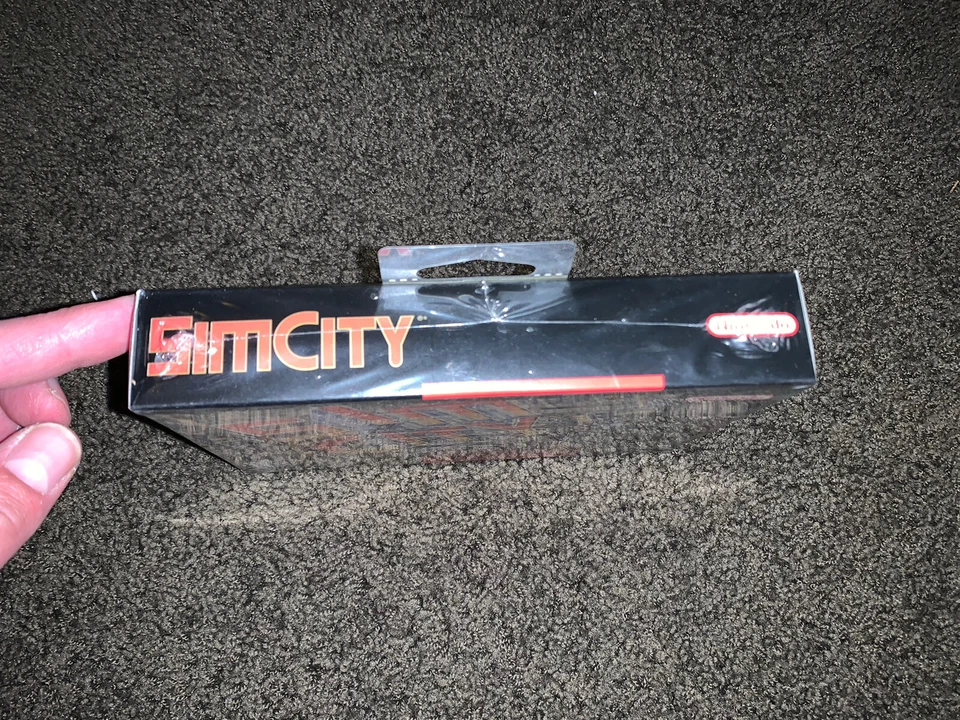 SIM CITY Super Nintendo SNES Brand NEW SEALED w Toys R Us Sticker E Rating 1996 - Image 3 of 4