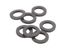 Rubber Flat Washers, 5/8" ID x 1" OD x 1/8" Thick  All-Weather EPDM