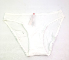 Victorias Secret Womens Size M White Bikini Panties Underwear