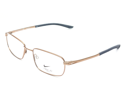 Nike Flexon 4294 204 Rectangle Walnut Mens Eyeglasses 54mm | eBay