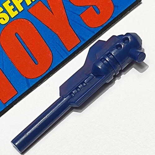 Transformers G1 Blot GUN rifle 1987 Abominus Terrorcons blue weapon accessory