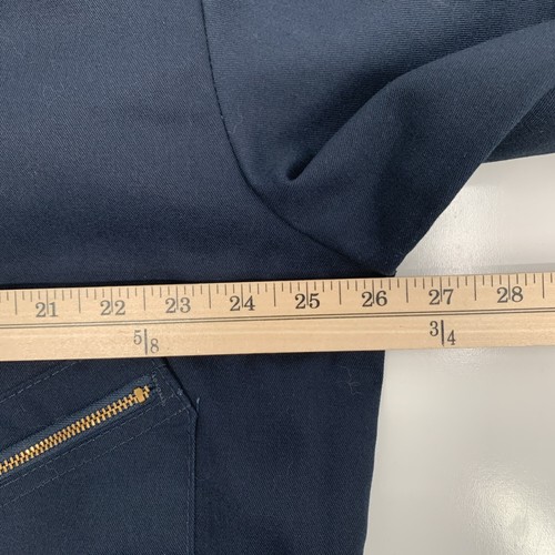 Dickies Men's 48799 Deluxe Coveralls Long Sleeve Mechanic Work Size 2XLT Blue - Picture 8 of 10