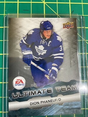 2011-12 Upper Deck Ultimate Team # EA12 Dion Phaneuf