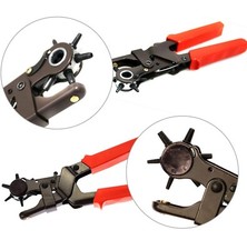 PINZA FUSTELLATRICE FORATRICE A FUSTELLA PER CINTURA BUCARE FORARE FARE BUCHI