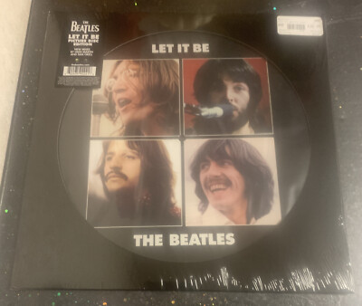 新品未開封！ビートルズLP/レットイットビー　ピクチャー・ディスク・エディション 新品未開封！ビートルズLP/レットイットビー ピクチャー