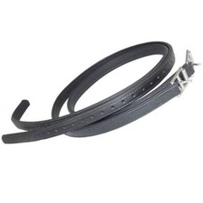 Nunn Finer Padded Nylon Centered Stirrup Leathers 7/8'' X 54'' Havana