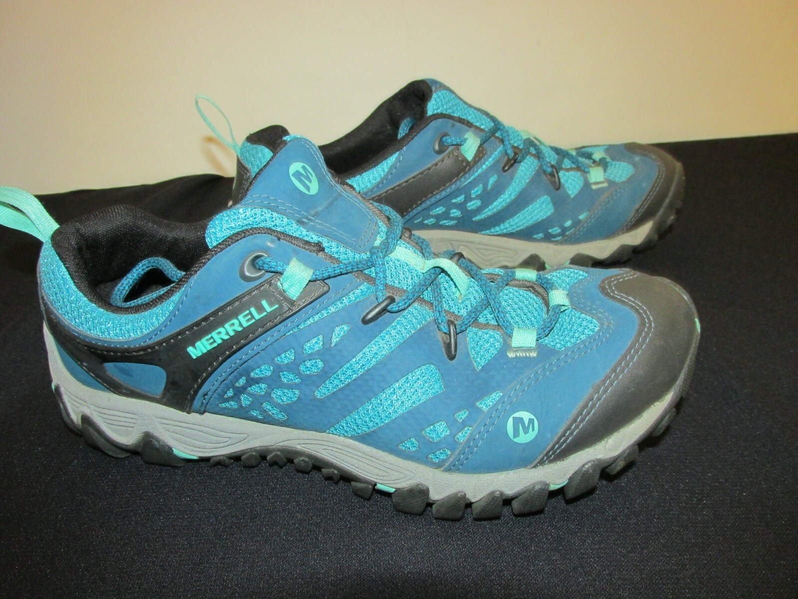 Merrell Turchese Aqua Blaze Ventilatore Escursionismo Scarpe da Trail Donna 8 5M