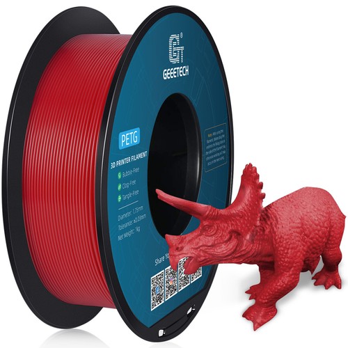 Geeetech Filament do drukarki 3D 1,75mm 1KG / rolka PLA / PETG / TPU / ABS + / jedwab / mata DE - Zdjęcie 27 z 164