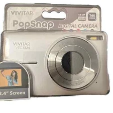 Vivitar 44 MP Popsnap Camera, White New In Plastic 