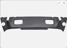 fits 70 71 72 73 74 Cuda Rear Splash Pan Valance with exhaust cutouts