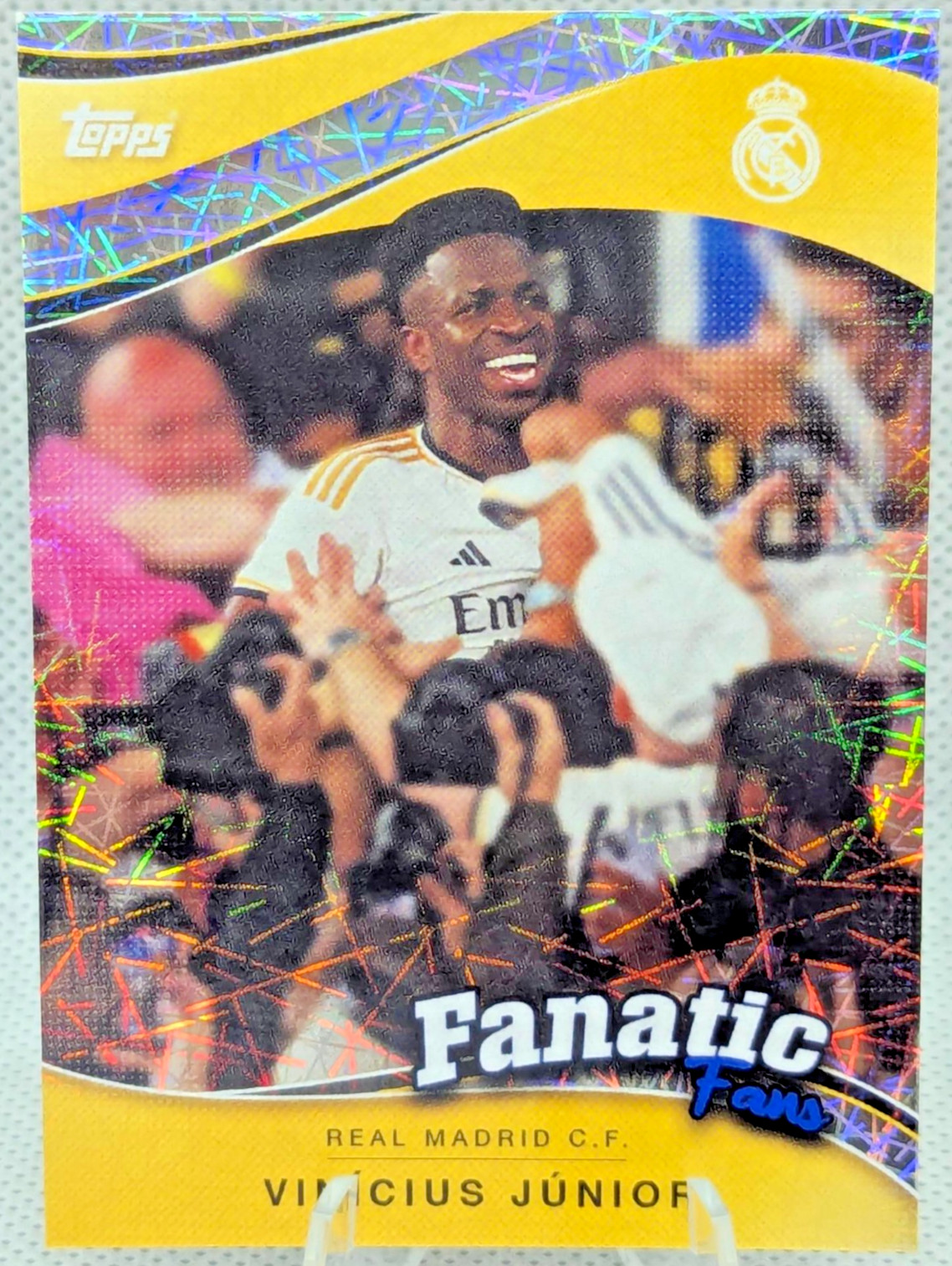 Vini Jr. - ELECTRO - Topps Real Madrid Fan Set 2024/25 - Brazil Vinicius Junior