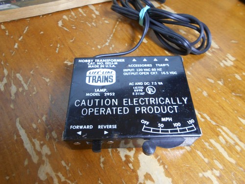 Transformador hobby trenes realistas 1AMP modelo 2952 | Zustand: Used
