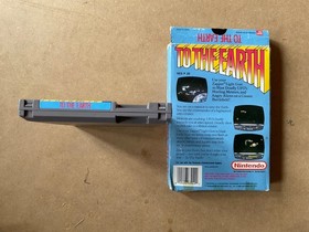 Nintendo NES to The Earth Video Game Boxed for Use with PAL