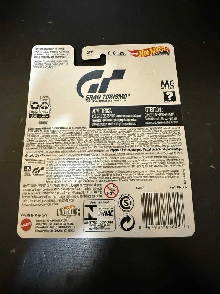 Hot Wheels Premium Gran Turismo MAZDA 787b Real Riders - Image 2 of 2