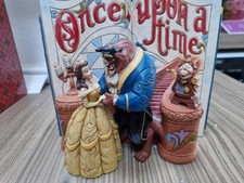 Jim Shore Disney Traditions Beauty and the Beast Love Endures Boxed