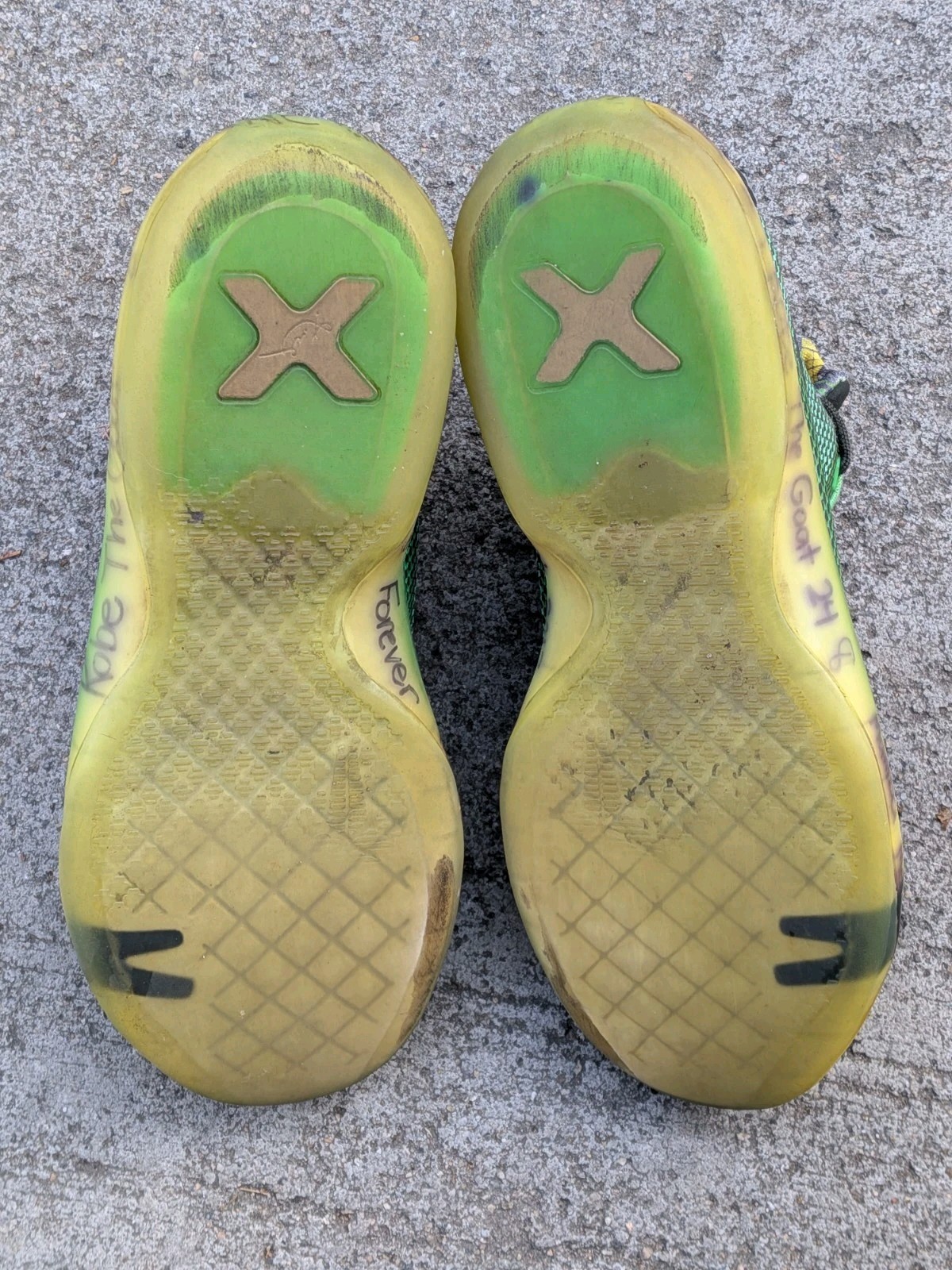 Nike Kobe  10 X Vino Green Shoes 2015 Shoes Youth Size 7Y (705317-333) thumbnail 9