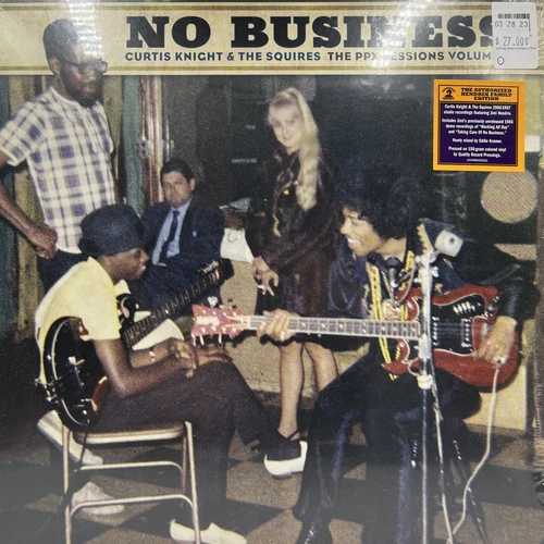 Curtis Knight & The Squires – No Business LP 2020 #3376 Color LPNEW Jimi Hendrix