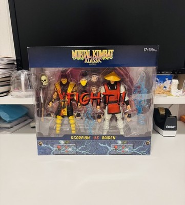   NEU - SCORPION vs RAIDEN Mortal Kombat Figuren - McFarlane Klassic  