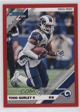2019 Panini Donruss Press Proof Red Todd Gurley II #139 09wc