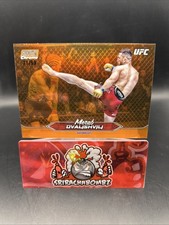 MERAB DVALISHVILI 2025 Topps Stadium Club Chrome UFC #C-145 Orange Refractor /99