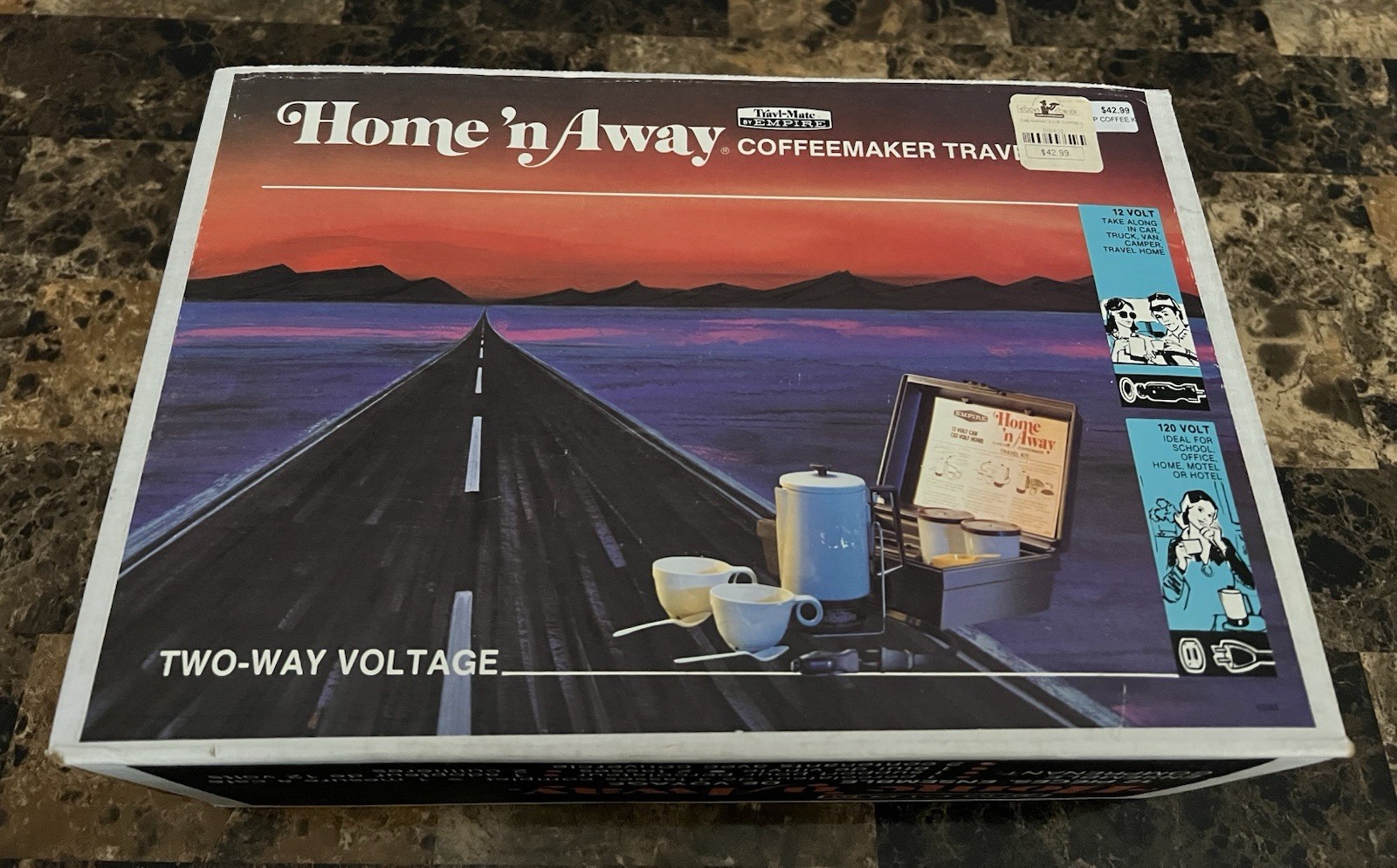 Travel Kit Box Included. Nos 1970s,1980s