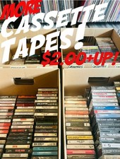 MORE ROCK CASSETTE TAPES LOT ALL TYPES YOU PICK  2  UP 