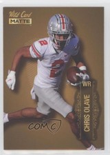 2022 Wild Card MATTE Gold Chris Olave #MB-13 Rookie RC 0c6. rookie card picture