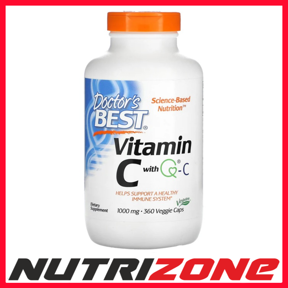 Doctor's Best Vitamin C with Q-C 1000mg - 360 vcaps