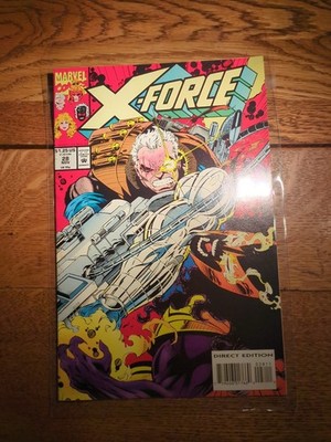 Comic Book Marvel Comics X Force #91 Cable #28 Vintage